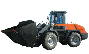 Wiellader huren shovel verhuur elektrische shovel mini shovel aanbouwdelen Terex Schaeff TL160